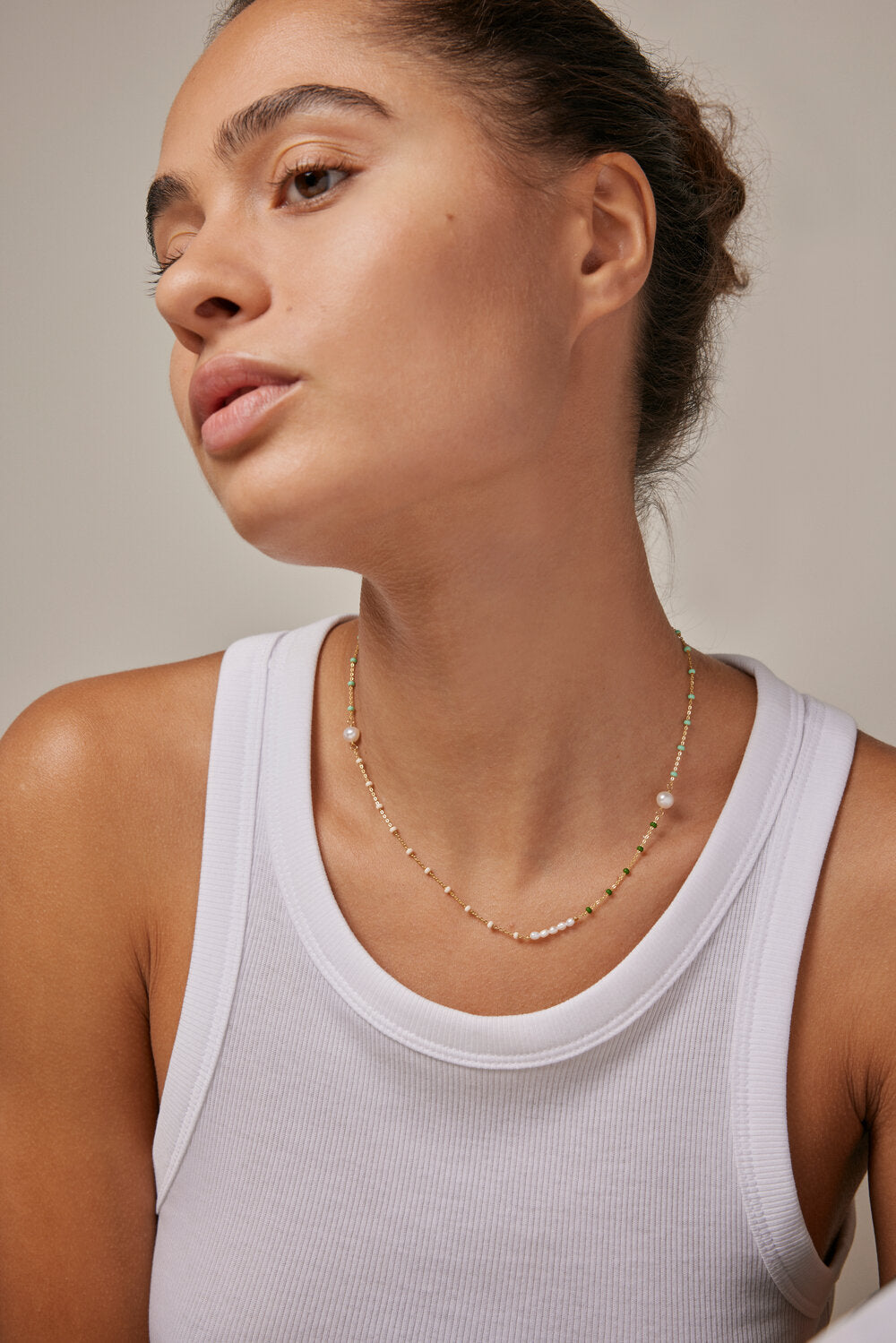 Lola Glory halskæde - forgyldt